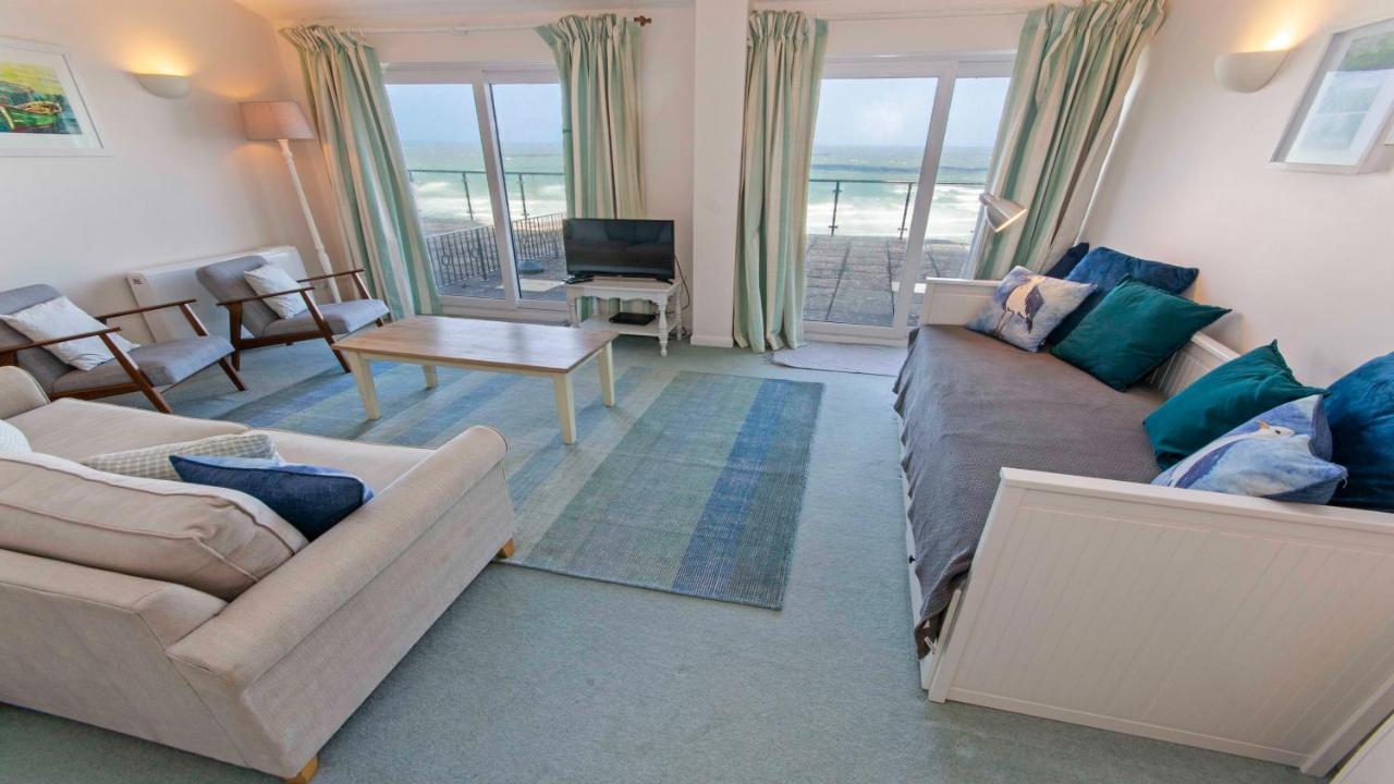 Ferienwohnung Clifton Court Apt 16 With Indoor Heated Pool & Sea Views Croyde Exterior foto