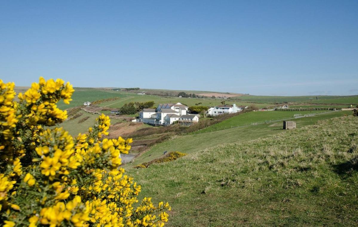 Ferienwohnung Clifton Court Apt 16 With Indoor Heated Pool & Sea Views Croyde Exterior foto